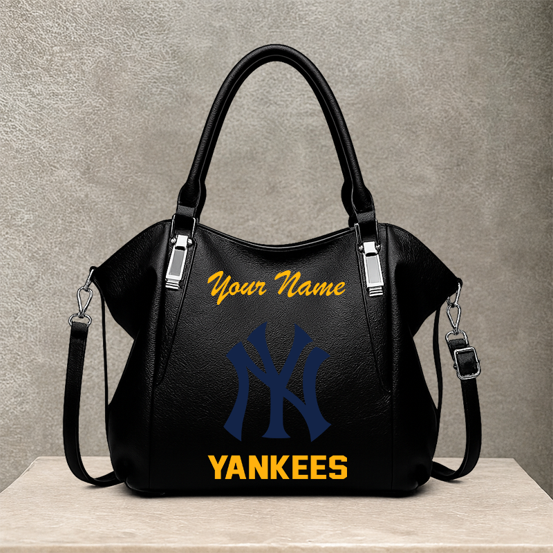 [FLASH SALE] NEW CUSTOMIZED MLB01 NYY NEW YORK YANKEES SHOULDER HANDBAG
