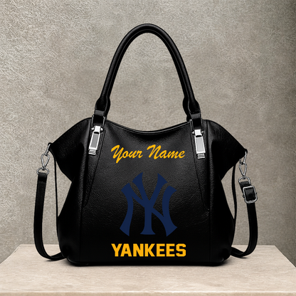 [FLASH SALE] NEW CUSTOMIZED MLB01 NYY NEW YORK YANKEES SHOULDER HANDBAG