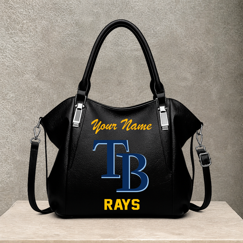 [FLASH SALE] NEW CUSTOMIZED MLB21 TBR TAMPA BAY RAYS SHOULDER HANDBAG