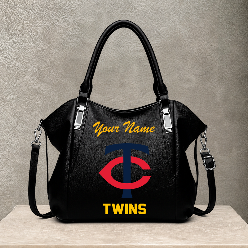 [FLASH SALE] NEW CUSTOMIZED MLB22 MTS MINNESOTA TWINS SHOULDER HANDBAG