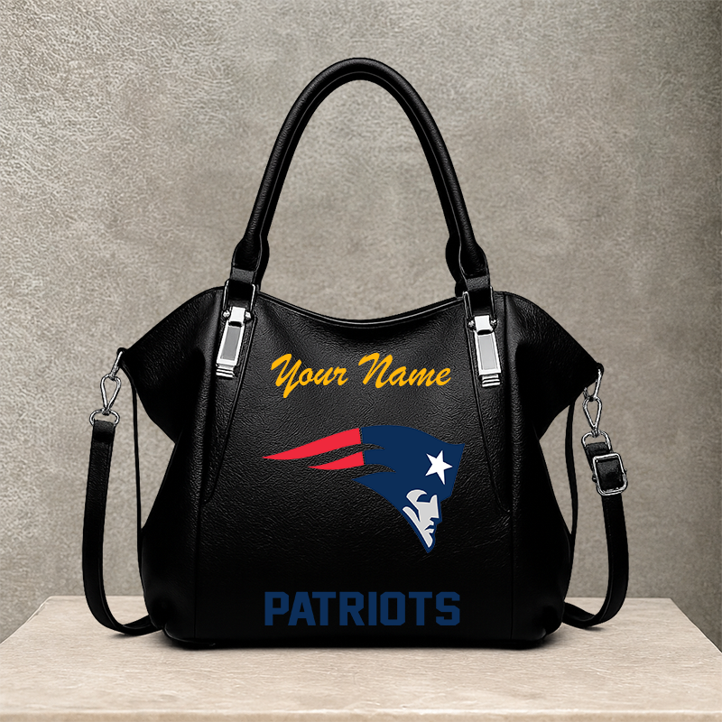 [SPECIAL OFFER] NEW CUSTOMIZED NFL27 NEP NEW ENGLAND PATRIOTS SHOULDER HANDBAG