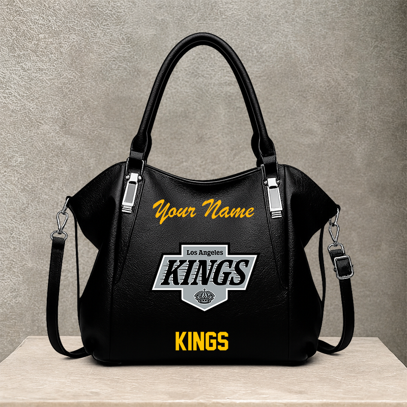 [SUPER SALE] NEW CUSTOMIZED NHL16 LAK LOS ANGELES KINGS SHOULDER HANDBAG