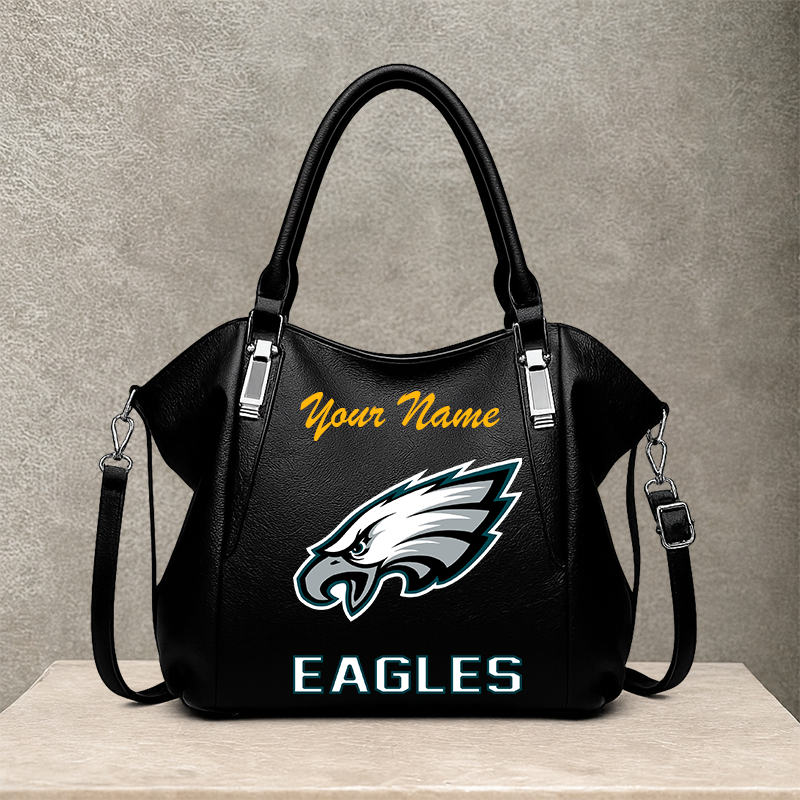 [SPECIAL OFFER] NEW CUSTOMIZED NFL02 PPE PHILADELPHIA EAGLES SHOULDER HANDBAG