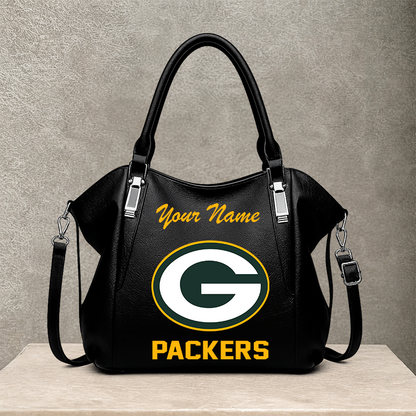 [SPECIAL OFFER] NEW CUSTOMIZED NFL08 GBP GREEN BAY PACKERS SHOULDER HANDBAG