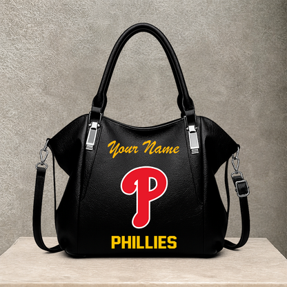 [FLASH SALE] NEW CUSTOMIZED MLB11 PPS PHILADELPHIA PHILLIES SHOULDER HANDBAG