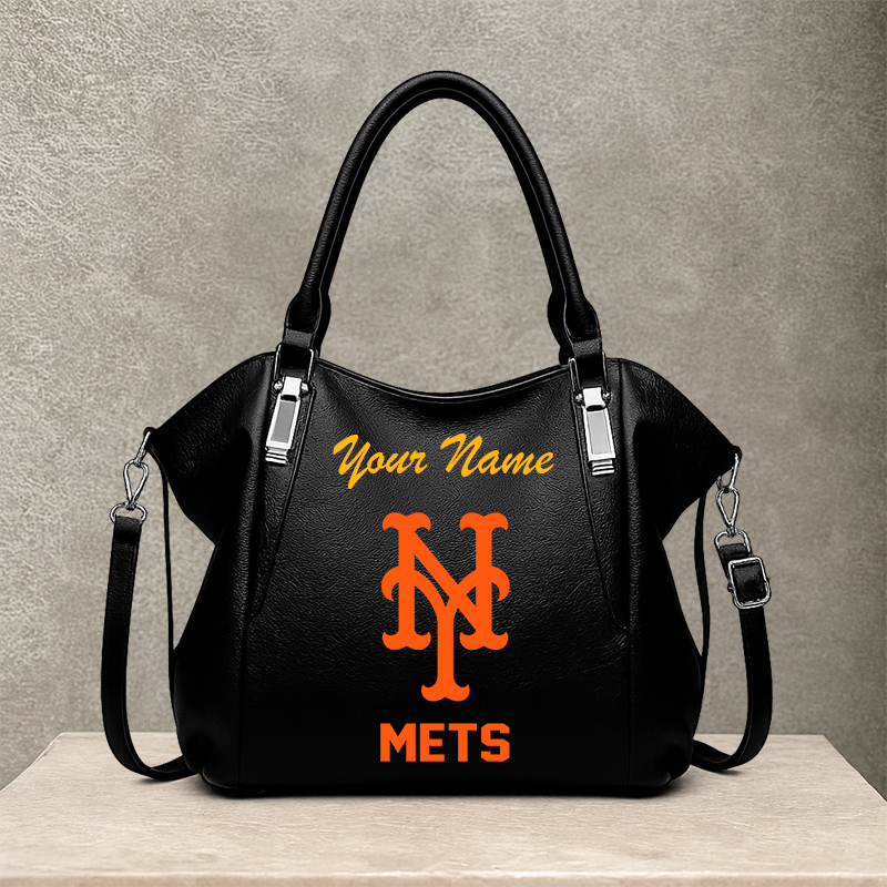 [FLASH SALE] NEW CUSTOMIZED MLB17 NYM NEW YORK METS SHOULDER HANDBAG