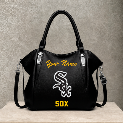 [FLASH SALE] NEW CUSTOMIZED MLB26 CWS CHICAGO WHITE SOX SHOULDER HANDBAG