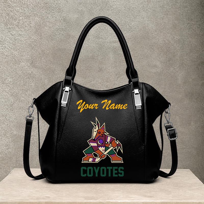 [SUPER SALE] NEW CUSTOMIZED NHL30 AZC ARIZONA COYOTES SHOULDER HANDBAG