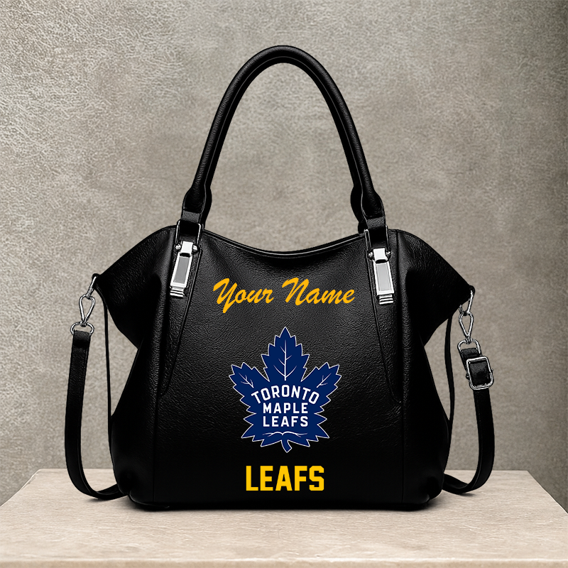 [SUPER SALE] NEW CUSTOMIZED NHL23 TML TORONTO MAPLE LEAFS SHOULDER HANDBAG