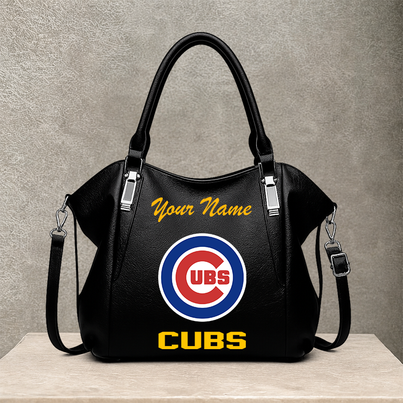 [FLASH SALE] NEW CUSTOMIZED MLB04 CCS CHICAGO CUBS SHOULDER HANDBAG
