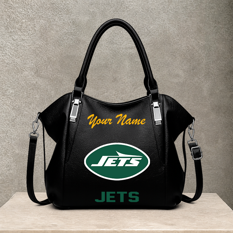 [SPECIAL OFFER] NEW CUSTOMIZED NFL25 NYJ NEW YORK JETS SHOULDER HANDBAG