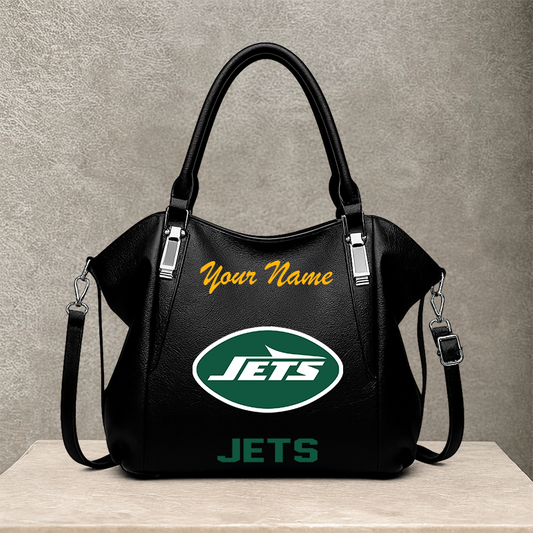 [SPECIAL OFFER] NEW CUSTOMIZED NFL25 NYJ NEW YORK JETS SHOULDER HANDBAG