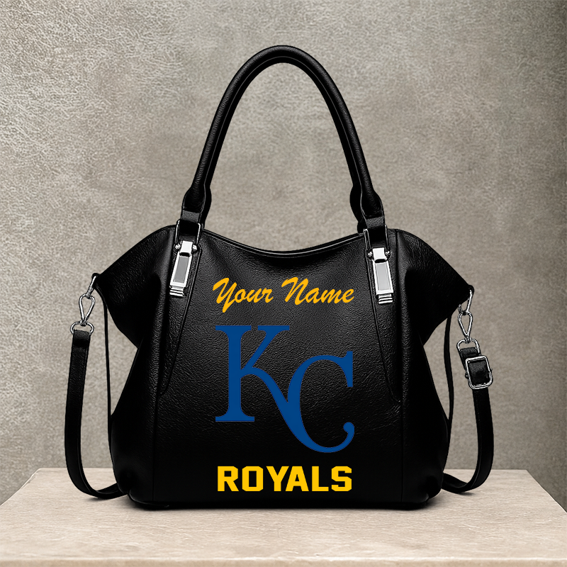 [FLASH SALE] NEW CUSTOMIZED MLB19 KCR KANSAS CITY ROYALS SHOULDER HANDBAG