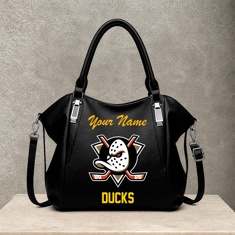 [SUPER SALE] NEW CUSTOMIZED NHL09 AHD ANAHEIM DUCKS SHOULDER HANDBAG