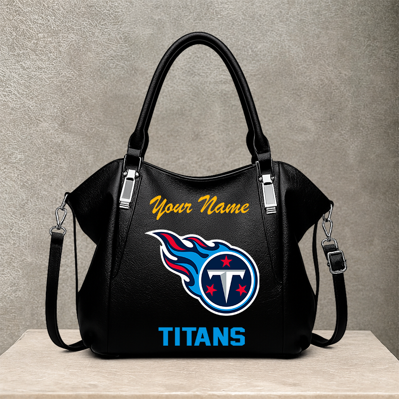 [SPECIAL OFFER] NEW CUSTOMIZED NFL31 TST TENNESSEE TITANS SHOULDER HANDBAG