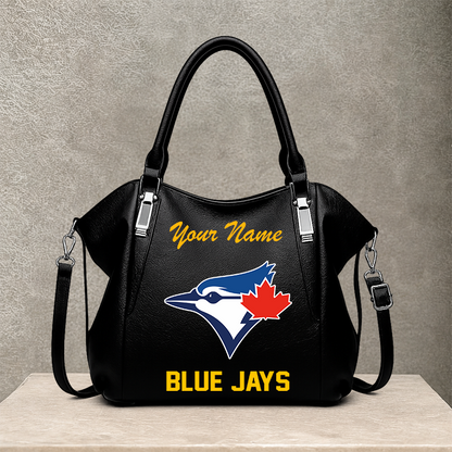[FLASH SALE] NEW CUSTOMIZED MLB12 TBJ TORONTO BLUE JAYS SHOULDER HANDBAG