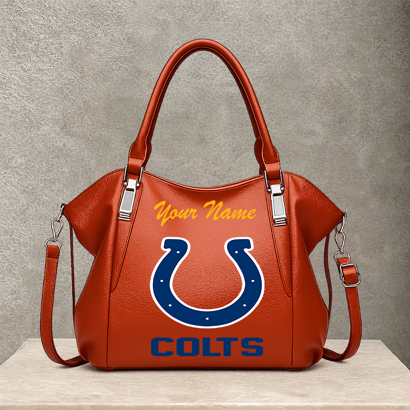 [SPECIAL OFFER] NEW CUSTOMIZED NFL17 IDC INDIANAPOLIS COLTS SHOULDER HANDBAG