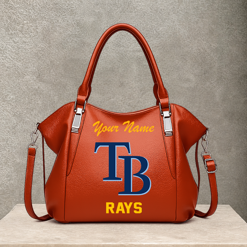 [FLASH SALE] NEW CUSTOMIZED MLB21 TBR TAMPA BAY RAYS SHOULDER HANDBAG
