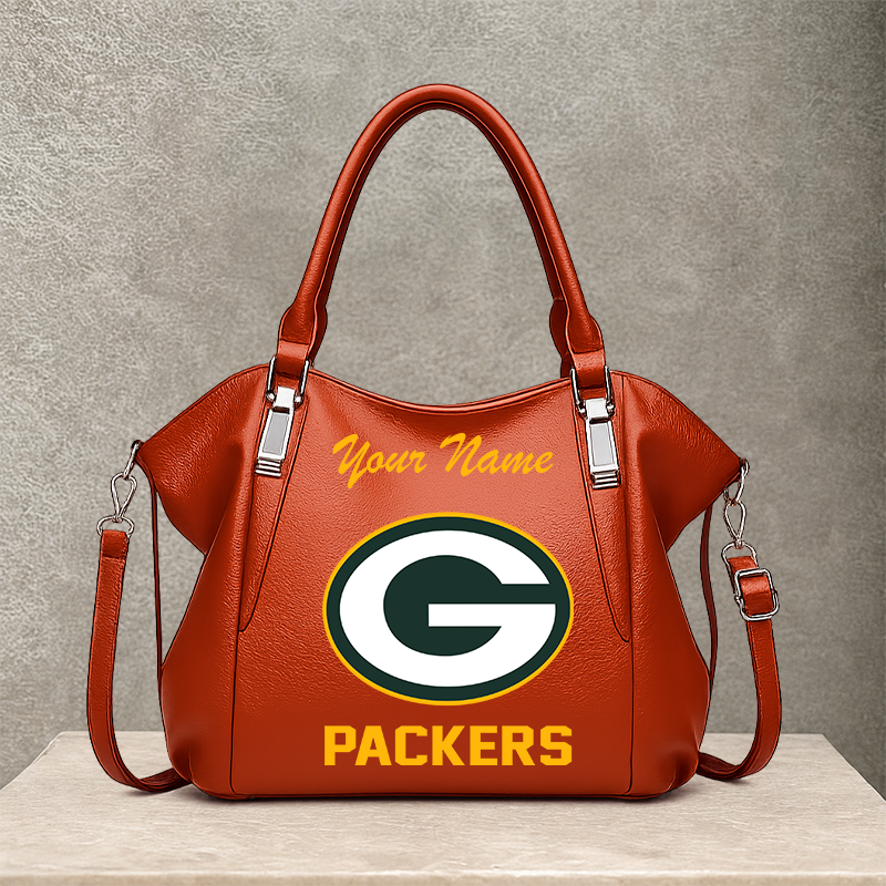 [SPECIAL OFFER] NEW CUSTOMIZED NFL08 GBP GREEN BAY PACKERS SHOULDER HANDBAG