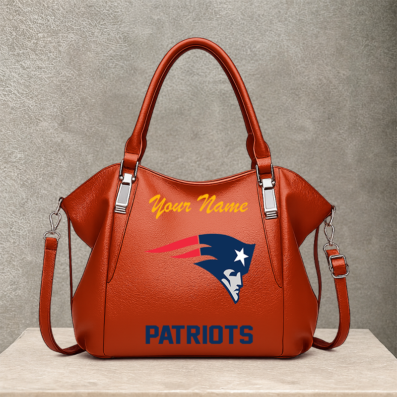 [SPECIAL OFFER] NEW CUSTOMIZED NFL27 NEP NEW ENGLAND PATRIOTS SHOULDER HANDBAG