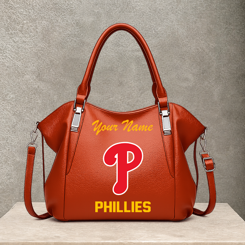 [FLASH SALE] NEW CUSTOMIZED MLB11 PPS PHILADELPHIA PHILLIES SHOULDER HANDBAG