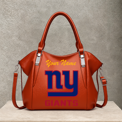 [SPECIAL OFFER] NEW CUSTOMIZED NFL32 NYG NEW YORK GIANTS SHOULDER HANDBAG
