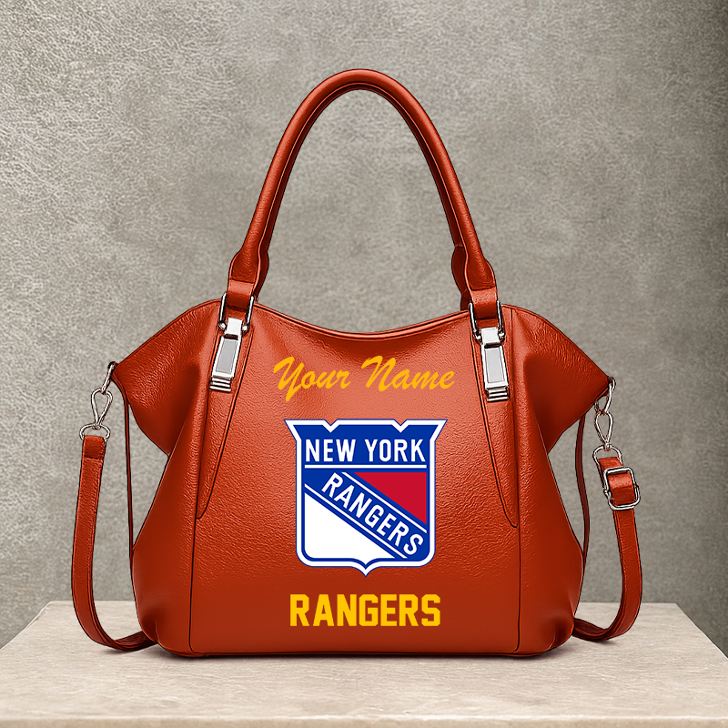 [SUPER SALE] NEW CUSTOMIZED NHL24 NYR NEW YORK RANGERS SHOULDER HANDBAG