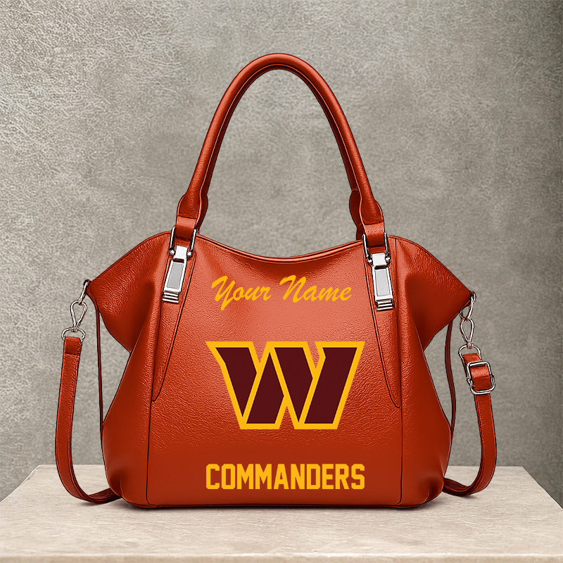 [SPECIAL OFFER] NEW CUSTOMIZED NFL12 WTC WASHINGTON COMMANDERS SHOULDER HANDBAG