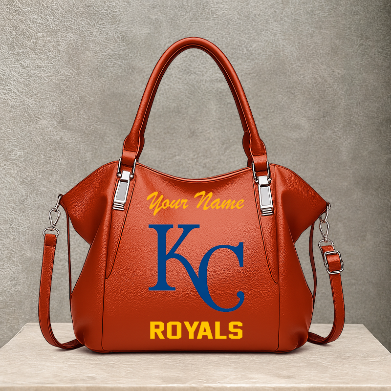[FLASH SALE] NEW CUSTOMIZED MLB19 KCR KANSAS CITY ROYALS SHOULDER HANDBAG