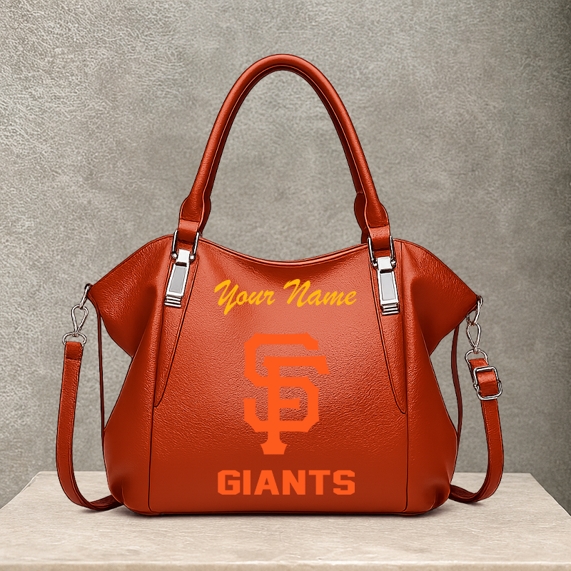 [FLASH SALE] NEW CUSTOMIZED MLB06 SFG SAN FRANCISCO GIANTS SHOULDER HANDBAG
