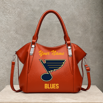 [SUPER SALE] NEW CUSTOMIZED NHL14 SLB ST. LOUIS BLUES SHOULDER HANDBAG