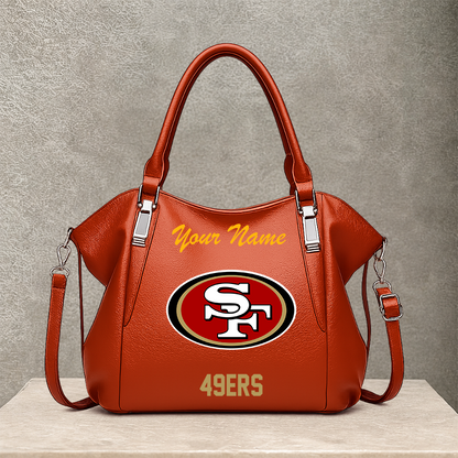 [SPECIAL OFFER] NEW CUSTOMIZED NFL11 SF49 SAN FRANCISCO 49ERS SHOULDER HANDBAG