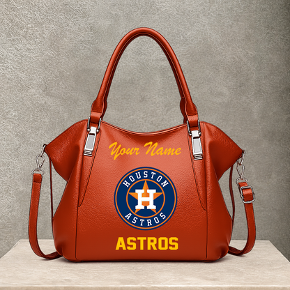 [FLASH SALE] NEW CUSTOMIZED MLB10 HAS HOUSTON ASTROS SHOULDER HANDBAG