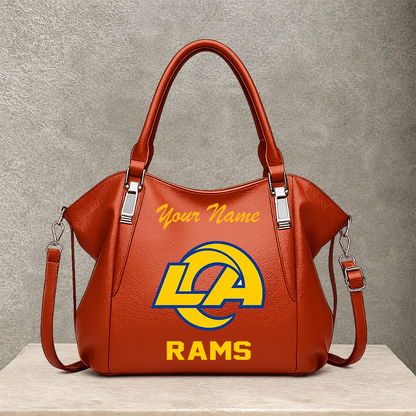 [SPECIAL OFFER] NEW CUSTOMIZED NFL22 LAR LOS ANGELES RAMS SHOULDER HANDBAG