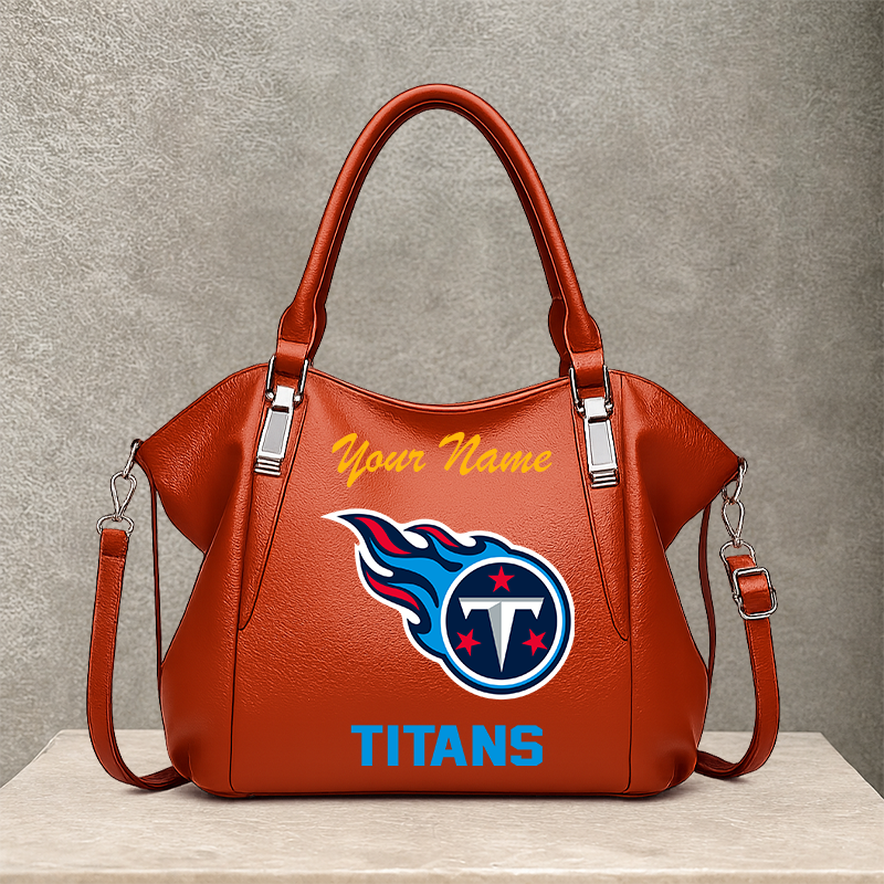 [SPECIAL OFFER] NEW CUSTOMIZED NFL31 TST TENNESSEE TITANS SHOULDER HANDBAG