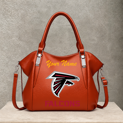 [SPECIAL OFFER] NEW CUSTOMIZED NFL18 ATF ATLANTA FALCONS SHOULDER HANDBAG