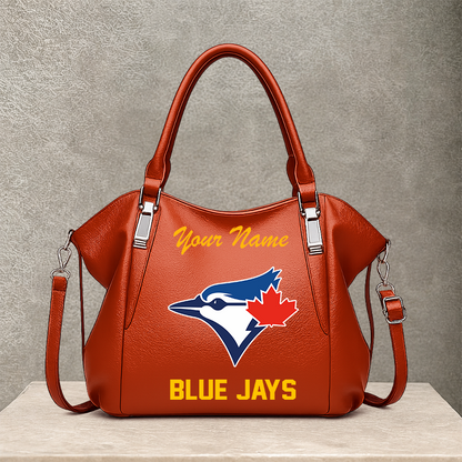 [FLASH SALE] NEW CUSTOMIZED MLB12 TBJ TORONTO BLUE JAYS SHOULDER HANDBAG
