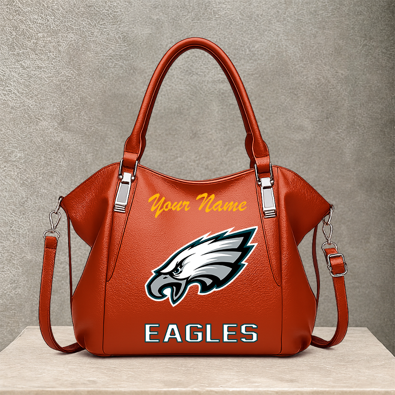 [SPECIAL OFFER] NEW CUSTOMIZED NFL02 PPE PHILADELPHIA EAGLES SHOULDER HANDBAG