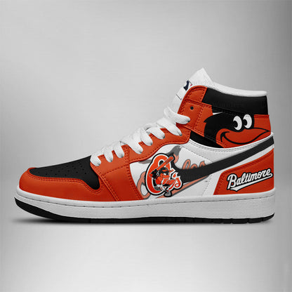 [FLASH SALE] NEW CUSTOMIZED MLB25 BT ORIOLES AIR JORDAN SNEAKERS