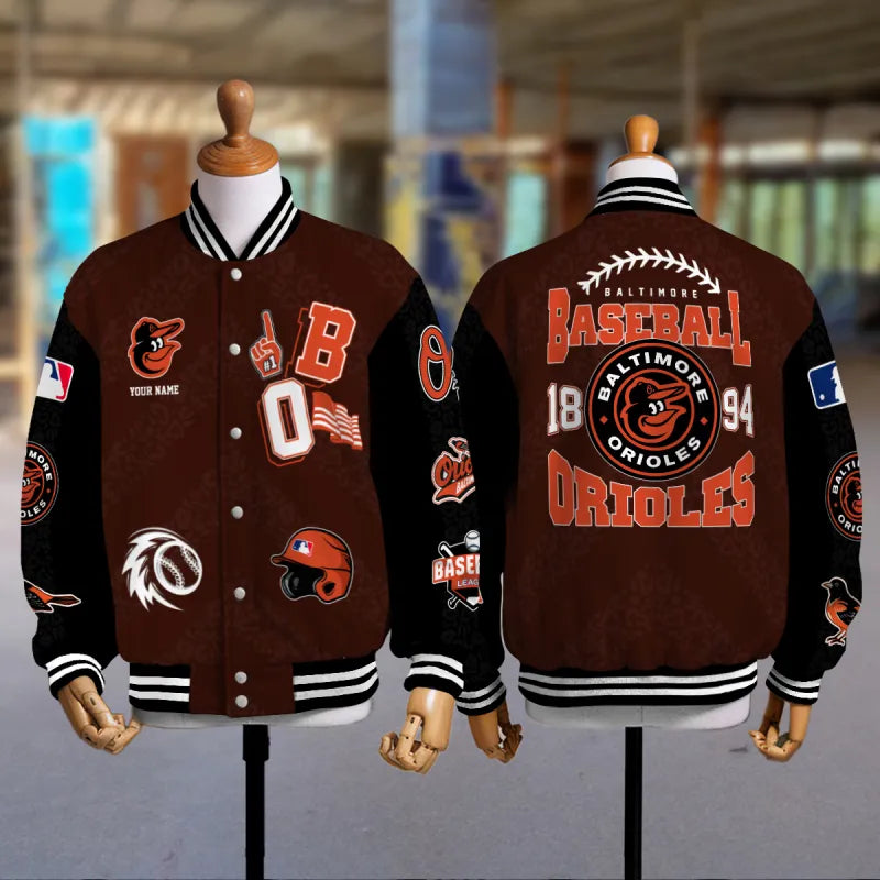 [FLASH SALE] NEW CUSTOMIZED MLB25 BOS BALTIMORE ORIOLES UNISEX T-SHIRT, POLO, HOODIE & JACKETS