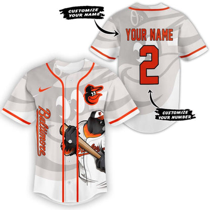 [FLASH SALE] NEW CUSTOMIZED MLB25 BT ORIOLES BASEBALL JERSEY