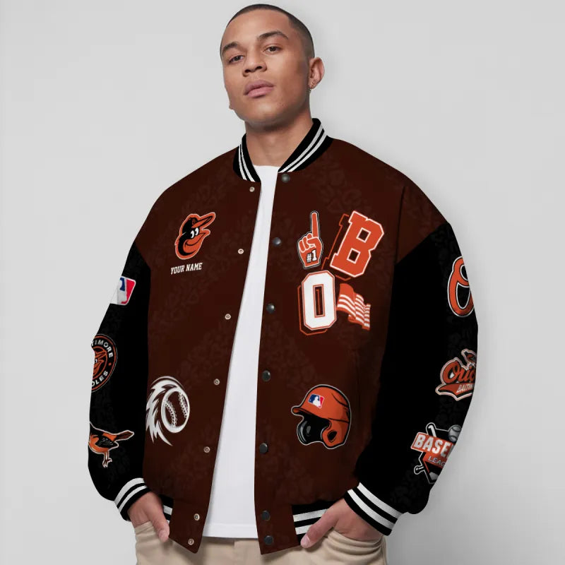 [FLASH SALE] NEW CUSTOMIZED MLB25 BOS BALTIMORE ORIOLES UNISEX T-SHIRT, POLO, HOODIE & JACKETS
