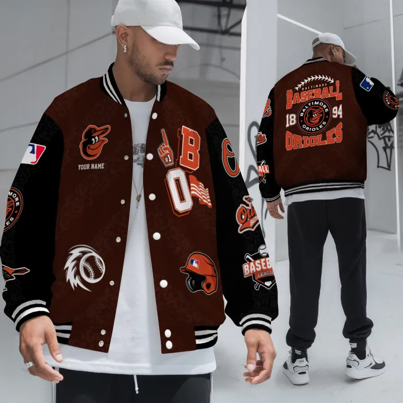 [FLASH SALE] NEW CUSTOMIZED MLB25 BOS BALTIMORE ORIOLES UNISEX T-SHIRT, POLO, HOODIE & JACKETS