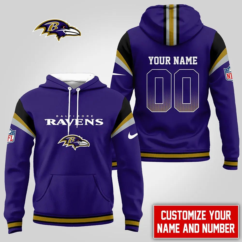 [SPECIAL OFFER] NEW CUSTOMIZED NFL28 BTR BALTIMORE RAVENS T-SHIRT, HOODIE, ZIP HOODIE