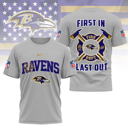 [SPECIAL OFFER] NEW CUSTOMIZED NFL28 BTR BALTIMORE RAVENS T-SHIRT | MULTIPLE COLORS AVAILABLE