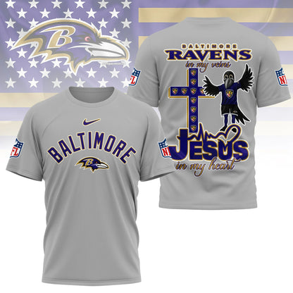 [SPECIAL OFFER] NEW CUSTOMIZED NFL28 BTR BALTIMORE RAVENS T-SHIRT | MULTIPLE COLORS AVAILABLE