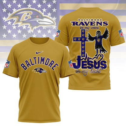 [SPECIAL OFFER] NEW CUSTOMIZED NFL28 BTR BALTIMORE RAVENS T-SHIRT | MULTIPLE COLORS AVAILABLE