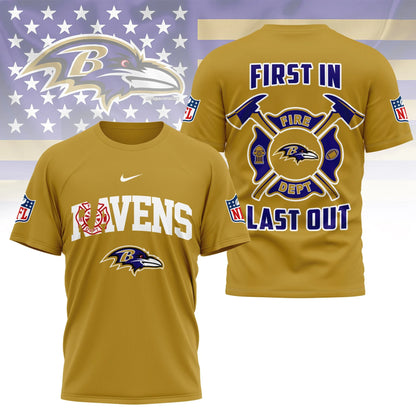 [SPECIAL OFFER] NEW CUSTOMIZED NFL28 BTR BALTIMORE RAVENS T-SHIRT | MULTIPLE COLORS AVAILABLE