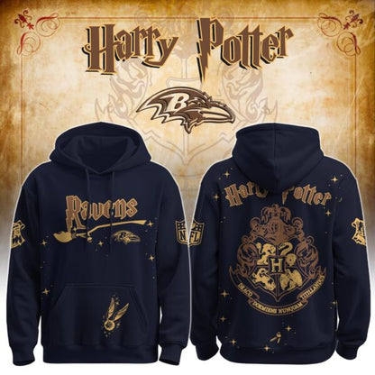 [SPECIAL OFFER] NEW CUSTOMIZED NFL28 BTR BALTIMORE RAVENS x HARRY POTTER T-SHIRT, HOODIE, ZIP HOODIE
