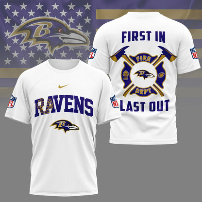 [SPECIAL OFFER] NEW CUSTOMIZED NFL28 BTR BALTIMORE RAVENS T-SHIRT | MULTIPLE COLORS AVAILABLE